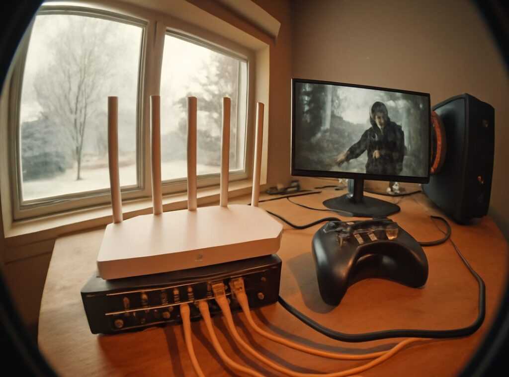 home gaming network setup