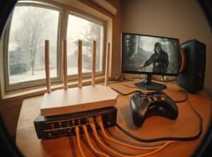 home gaming network setup